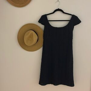 Lily Pulitzer True Navy Zanzibar Lace Dress